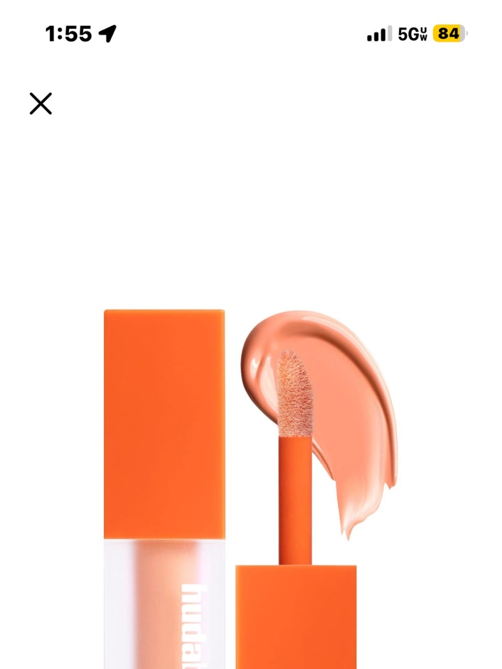 HUDA BEAUTY Mini #Faux Filter Brightener Under Eye Color Corrector Peach Light
